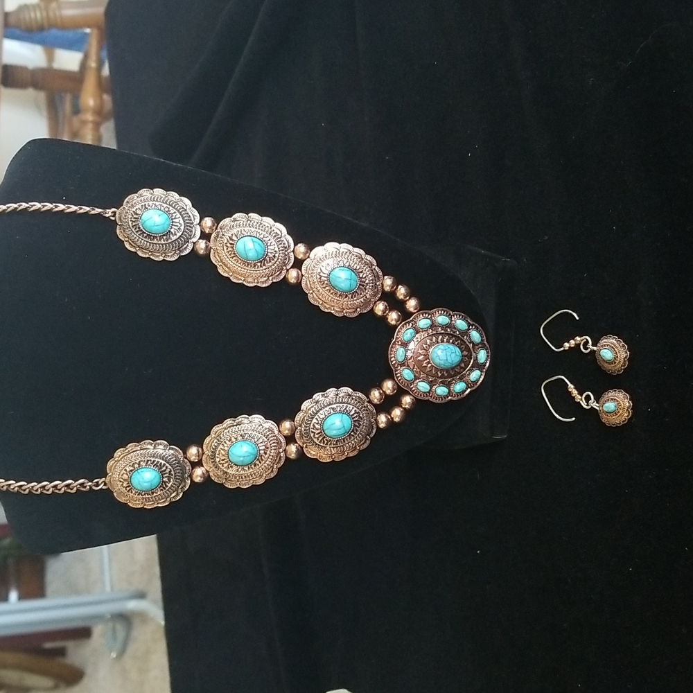 Necklace and  Matching Earrings